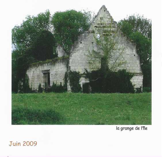 La grande de l'isle en 2009, Complètement en ruine et envahie par la végétation.